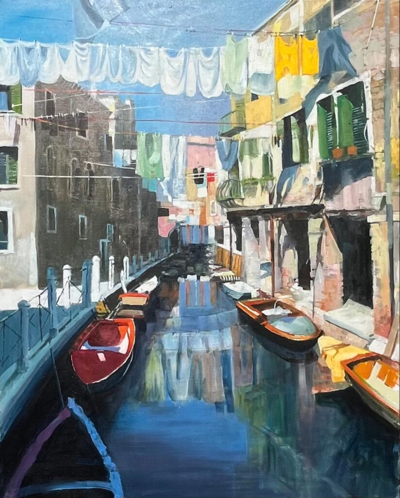 Natur & Technik, Ulrike Zeppetzauer Öl Venedig | Ausstellung im Kunst im Stadl Bad Radkersburg