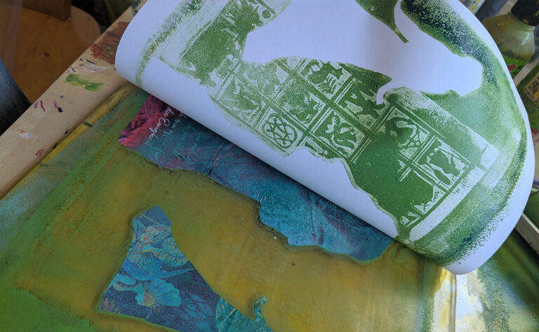 workshop Maria Stradner Gelplatte